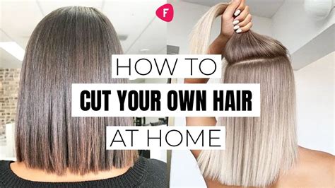 how do you cut the back of your hair|10 Ways to Cut Your Own Hair at Home .